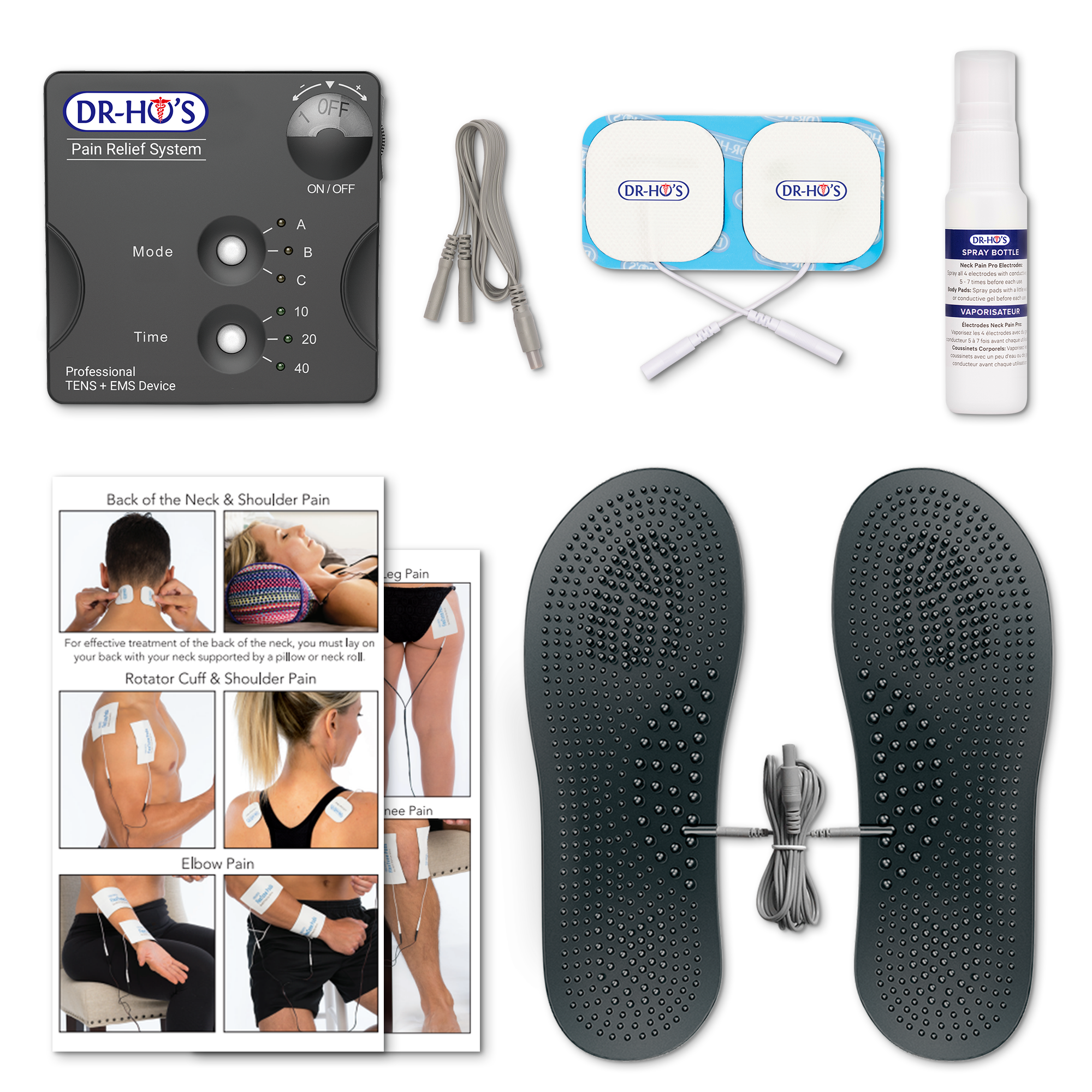 Thérapie des douleurs aux pieds et aux jambes