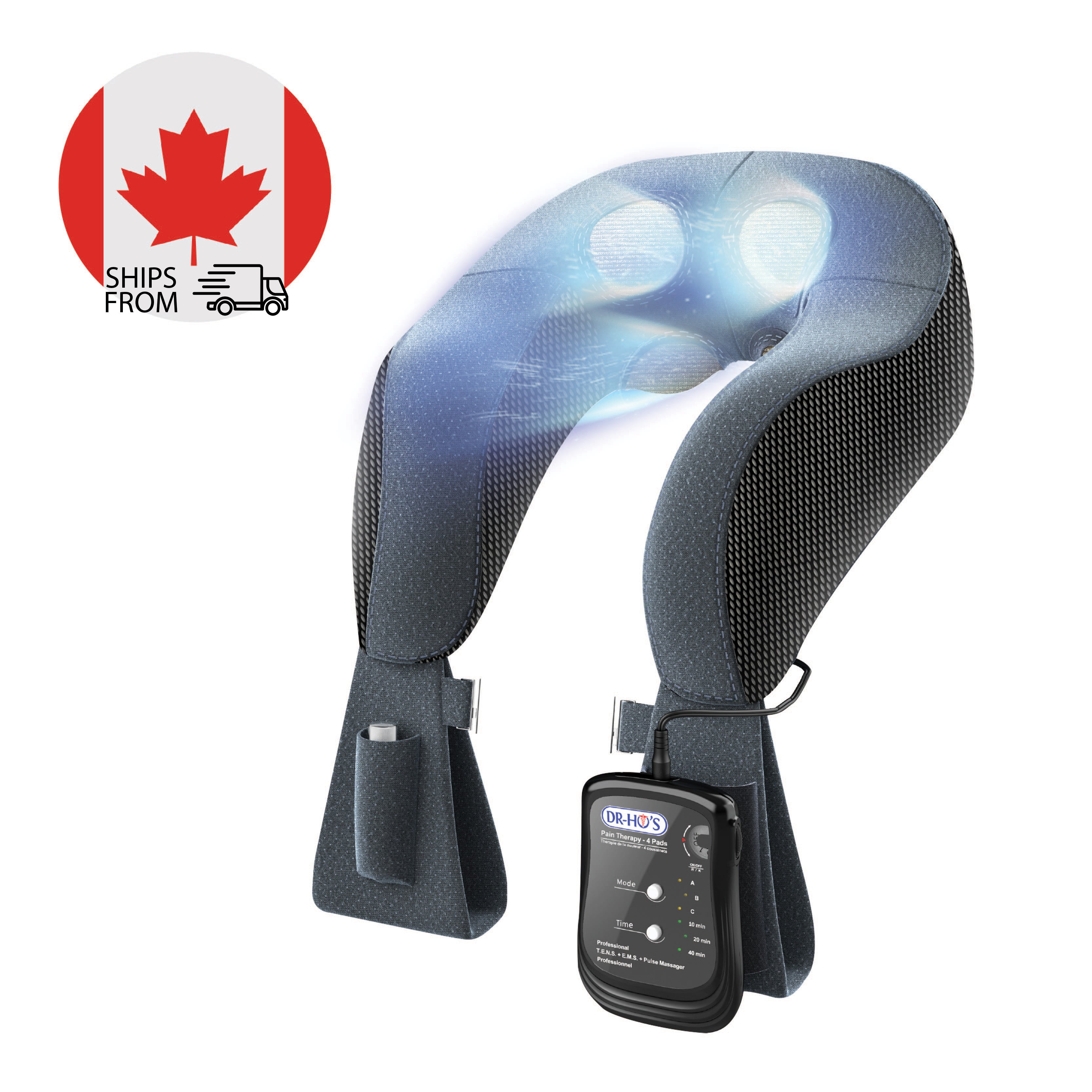Neck Pain Pro - Masseur de cou TENS - Pack essentiel