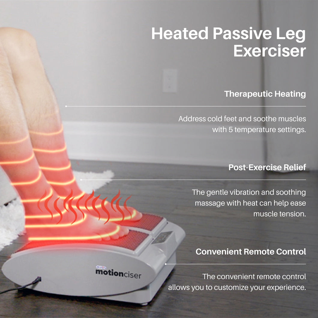 MotionCiser V2. - Heated Passive Leg Exerciser - Fit Bundle -