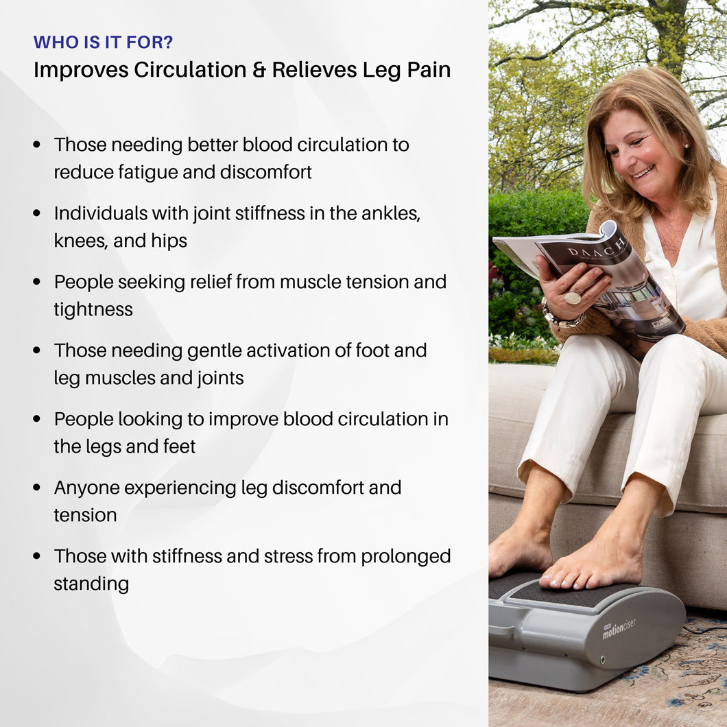 MotionCiser V2. - Heated Passive Leg Exerciser - Fit Bundle -
