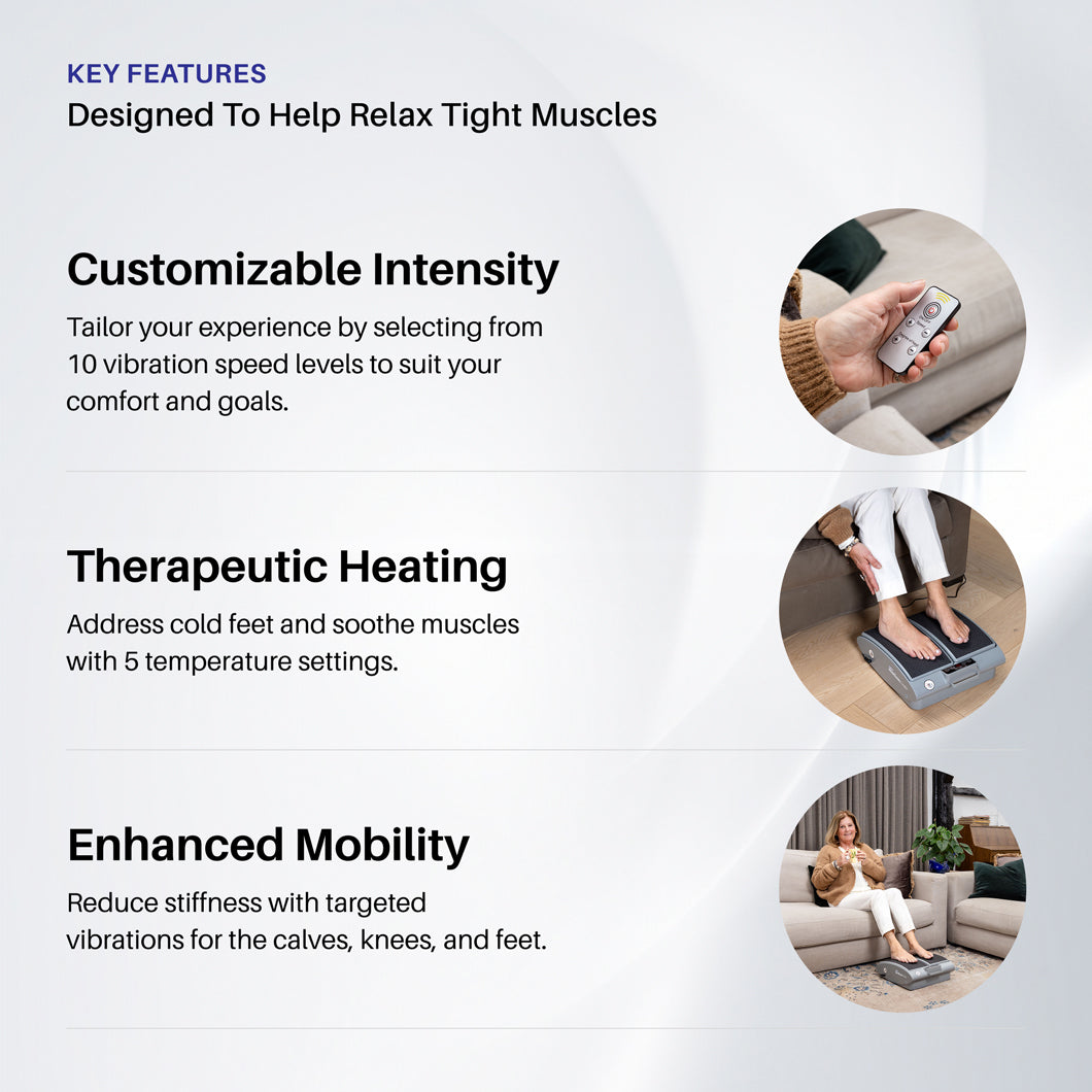 MotionCiser V2. - Heated Passive Leg Exerciser - Fit Bundle -