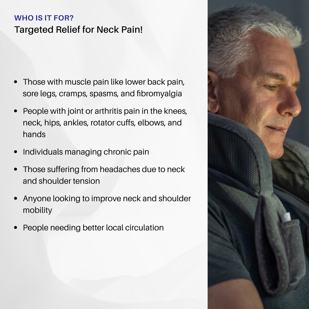 Neck Pain Pro - Masseur de cou TENS - Pack essentiel