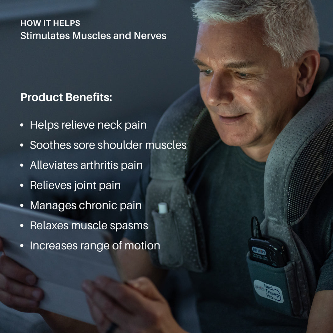 Neck Pain Pro - Masseur de cou TENS - Pack essentiel