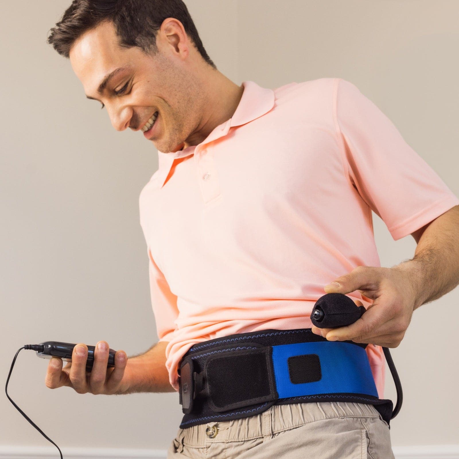 Triple Action Back Belt. - 4-in-1 TENS Belt for Back Pain - Essential Package