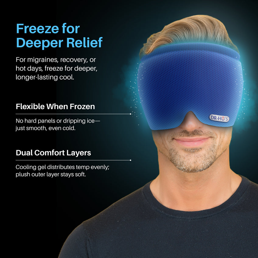 Masque de soulagement de la tête ThermaCool de DR-HO