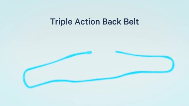 Triple Action Back Belt - Ultimate Package