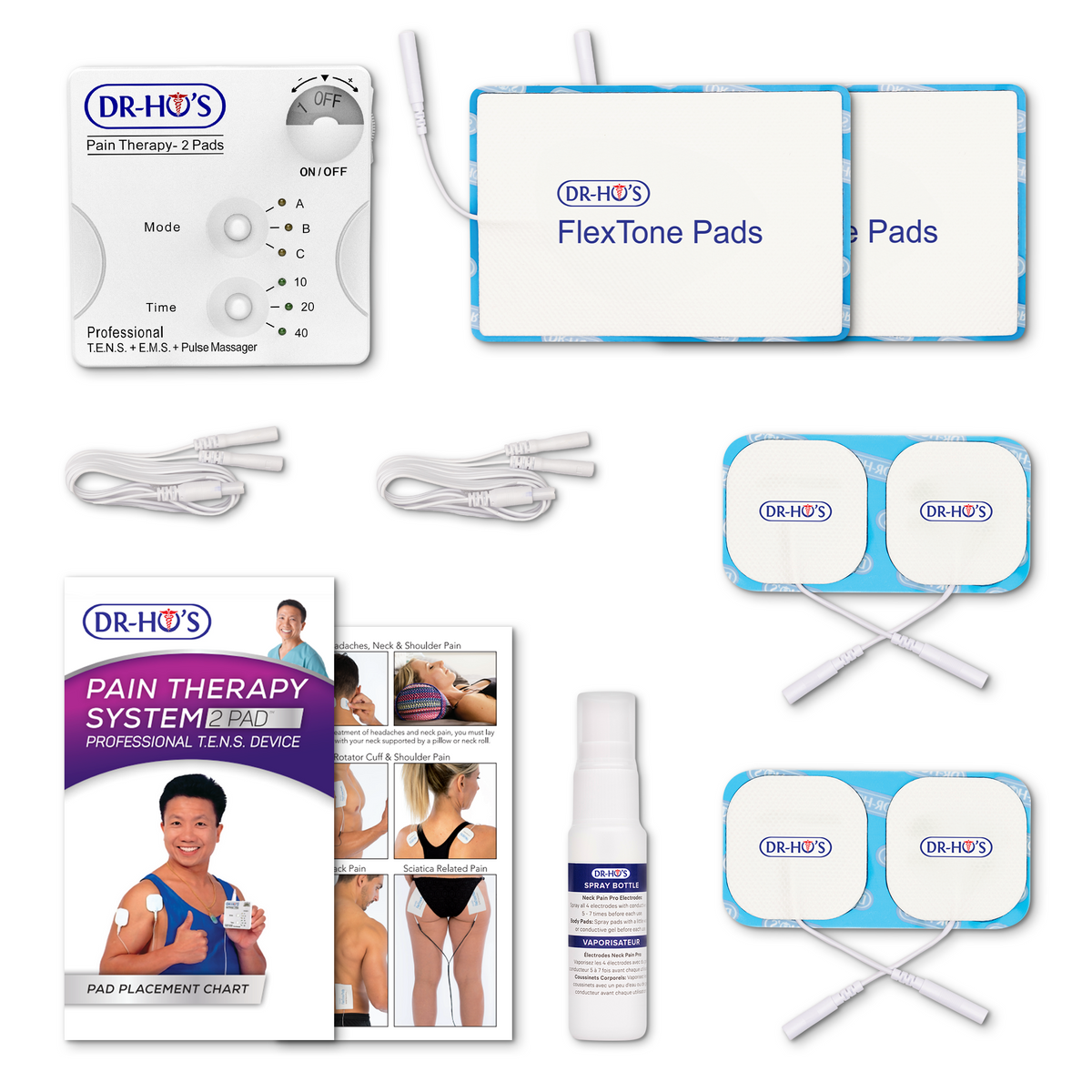 Pain Therapy System 2-Pad TENS