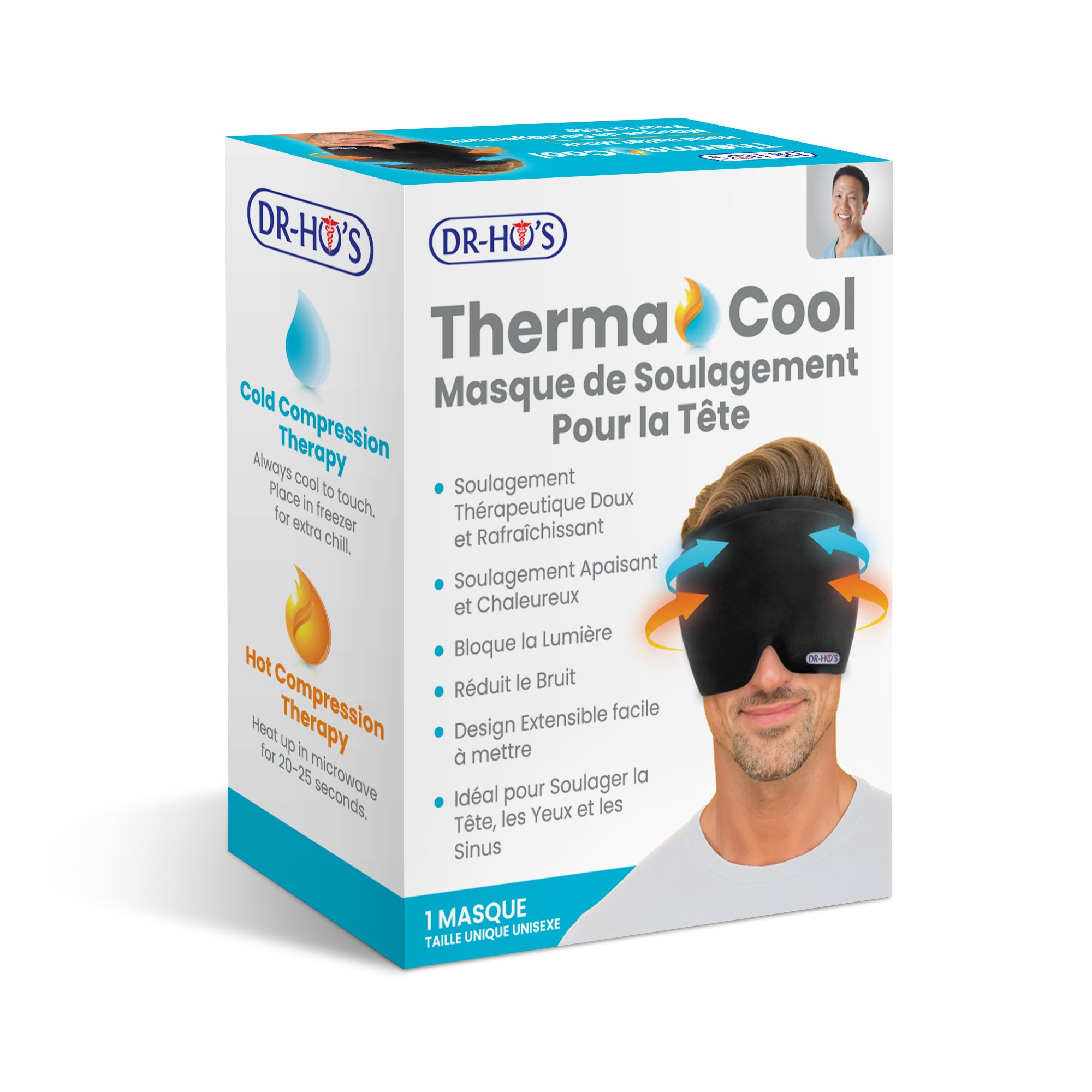 DR-HO'S ThermaCool Head Relief Mask