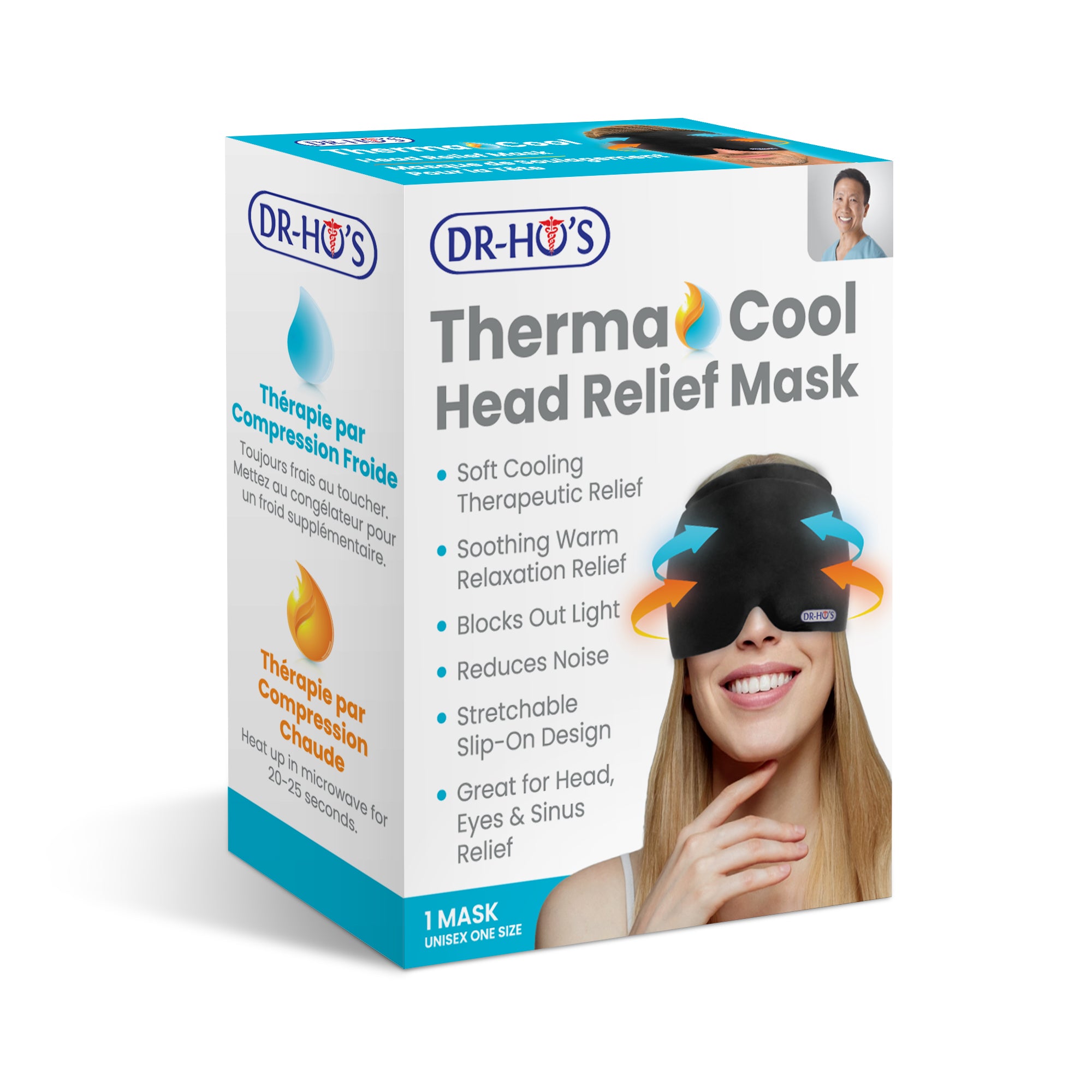 DR-HO'S ThermaCool Head Relief Mask