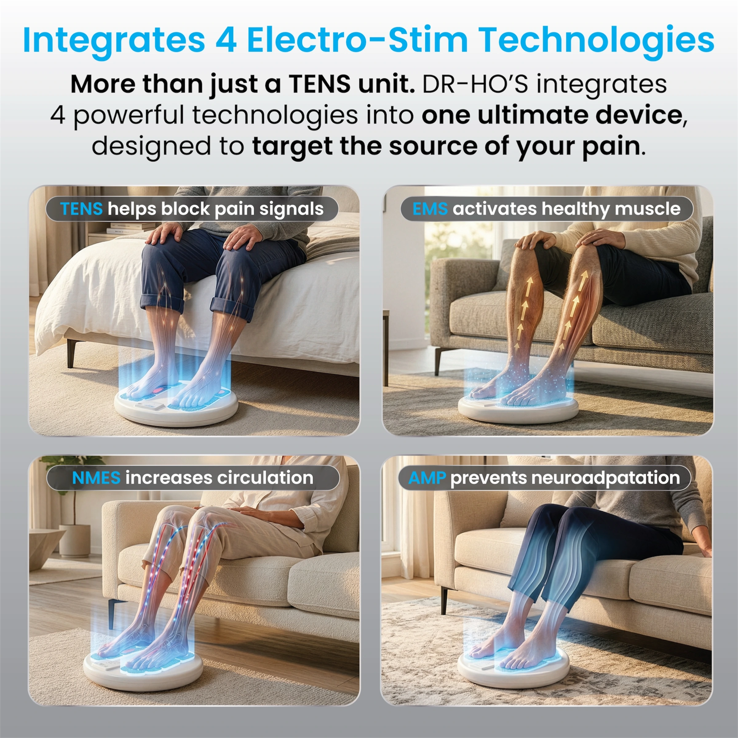 Circulation Promoter - Foot & Leg Circulation Machine - Essential Package