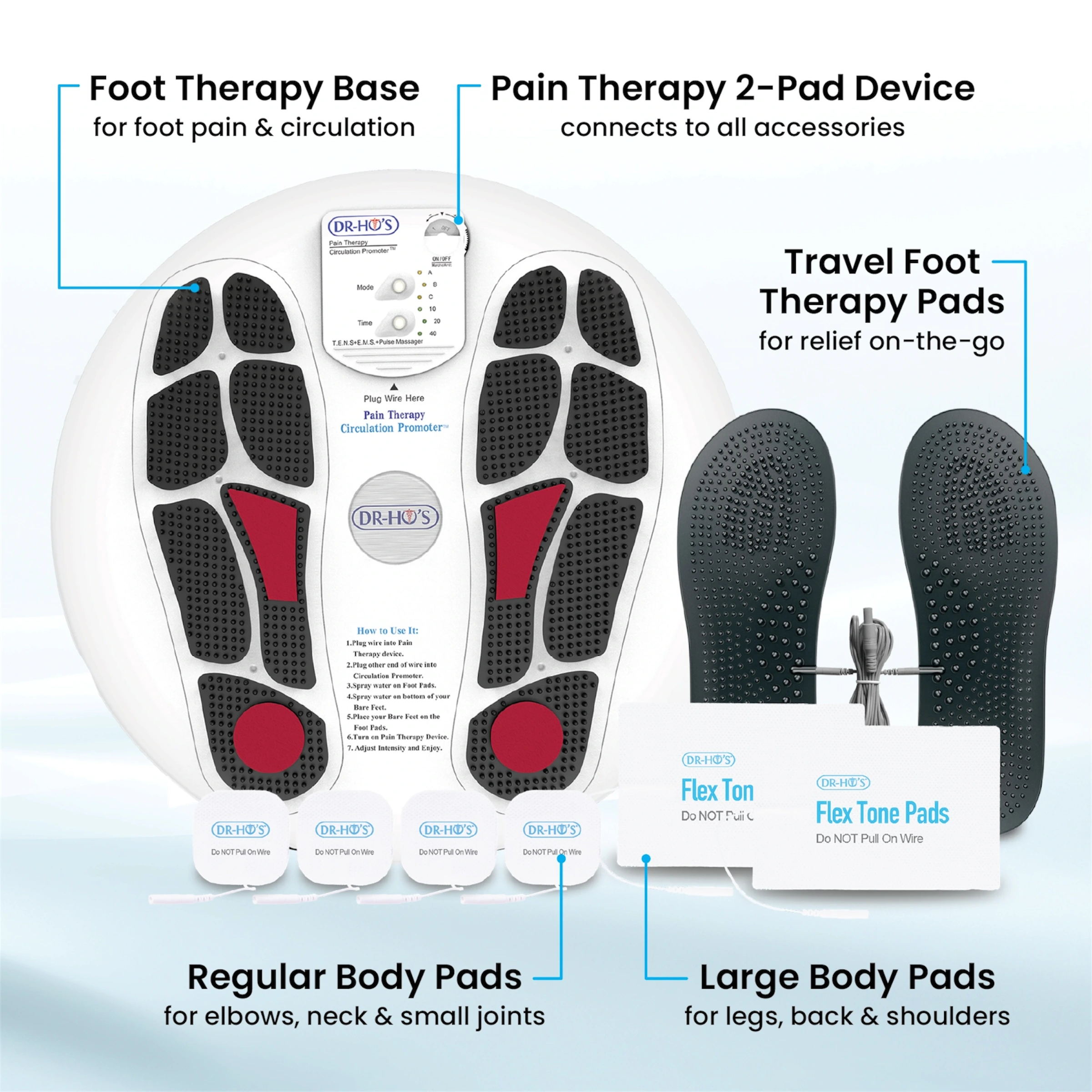DR-HO'S Circulation Promoter | Foot & Leg Massager DR-HO'S Circulation Promoter | Foot & Leg Massager