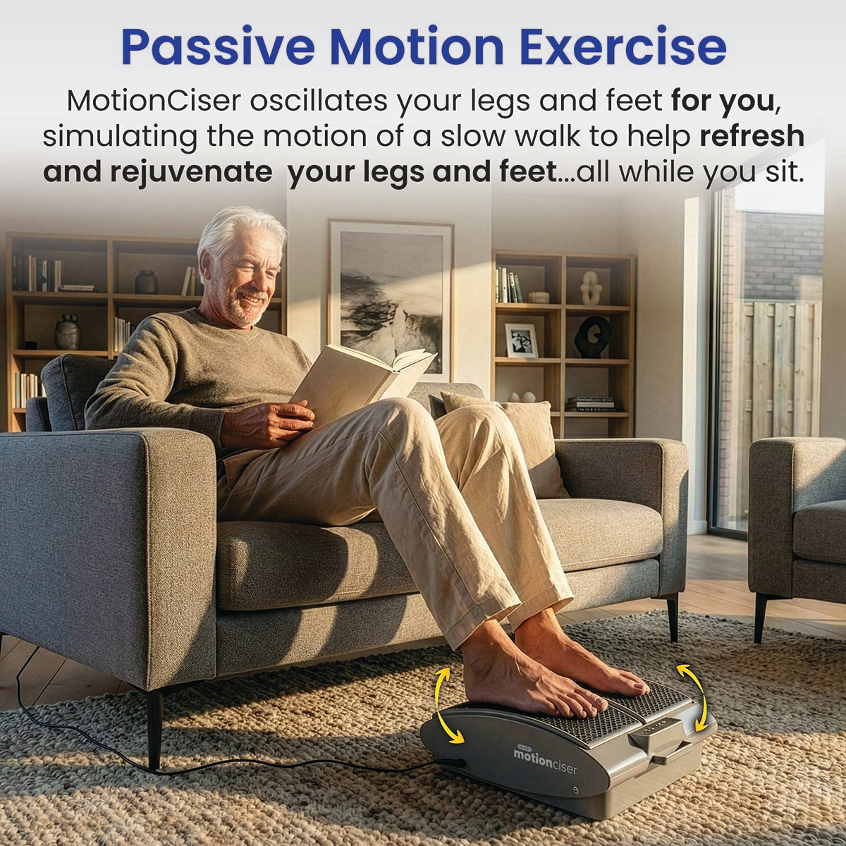 MotionCiser V2. - Heated Passive Leg Exerciser - Essential Package