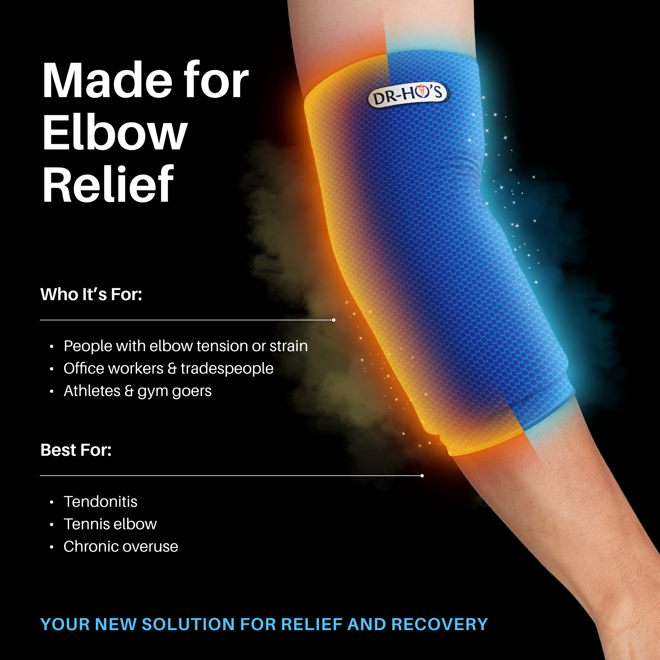 ThermaCool Elbow Recovery Sleeve