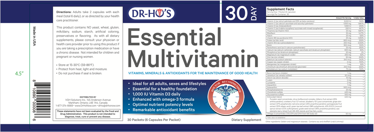 Essential Multivitamin (30-Day Supply)